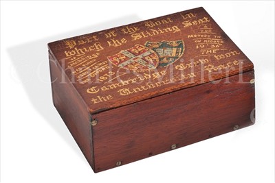 Lot 162 - OXFORD AND CAMBRIDGE BOAT RACE: A SOUVENIR...