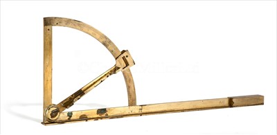 Lot 217 - A LATE 18TH-CENTURY GUNNER'S LEVEL BY CARY,...
