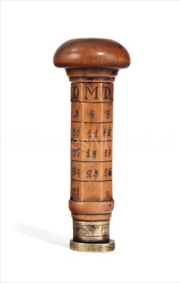 Lot 232 - AN 18TH-CENTURY FRENCH FRUITWOOD PERPETUAL...