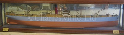Lot 274A - A FINE BUILDER'S MIRROR-BACKED HALF-MODEL FOR...