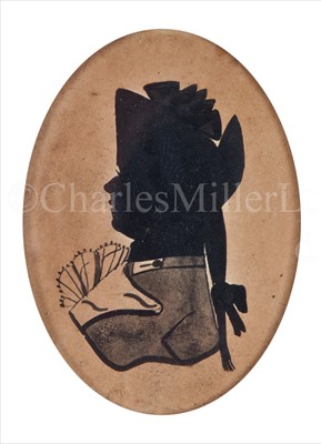 Lot 39 - A SILHOUETTE PROFILE OF LT. WILLIAM LIMBERLY,...