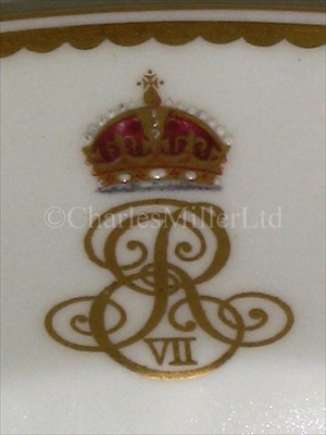 Lot 54 - A QUANTITY OF ROYAL YACHT PORCELAIN...