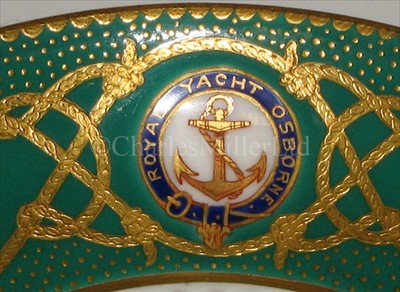 Lot 54 - A QUANTITY OF ROYAL YACHT PORCELAIN...