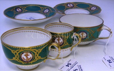 Lot 54 - A QUANTITY OF ROYAL YACHT PORCELAIN...
