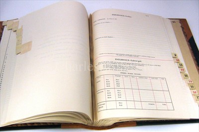 Lot 65 - AN UN-ISSUED R.N. SUBMARINE 'SHIP'S BOOK',...