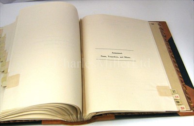 Lot 65 - AN UN-ISSUED R.N. SUBMARINE 'SHIP'S BOOK',...