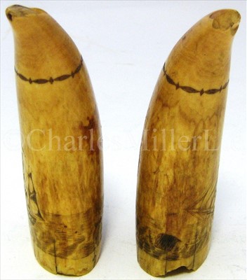 Lot 92 - A PAIR OF 19TH-CENTURY SAILOR'S...