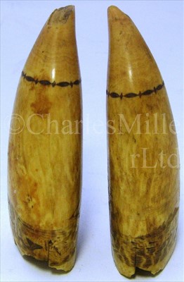 Lot 92 - A PAIR OF 19TH-CENTURY SAILOR'S...
