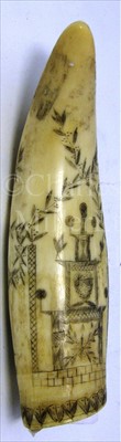 Lot 96 - A SMALL 19TH-CENTURY SAILOR'S...