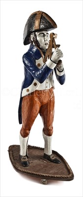Lot 114 - A 19TH-CENTURY REGIONAL 'LITTLE ADMIRAL'...