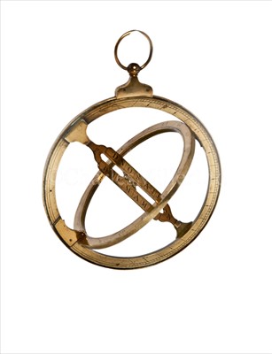 Lot 160 - AN 18TH CENTURY ENGLISH UNIVERSAL RING...