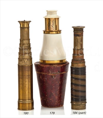 Lot 180 - AN EARLY 19TH-CENTURY 1IN. SIX-DRAW POCKET...