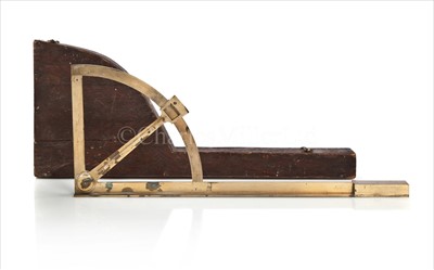 Lot 186 - A LATE 18TH-CENTURY GUNNER'S LEVEL BY CARY,...