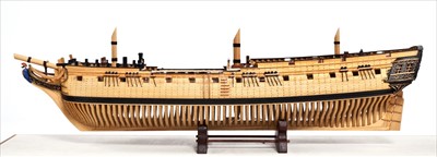 Lot 223 - A 1:72 SCALE NAVY BOARD-STYLE MODEL OF THE...