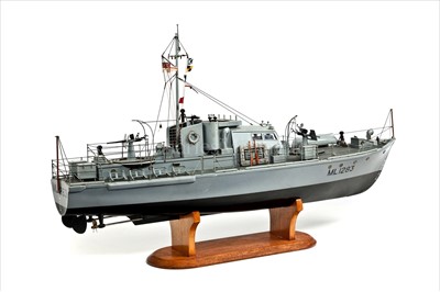 Lot 245 - A WELL-CONSTRUCTED RADIO-CONTROLLED MODEL OF...