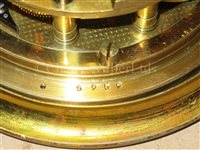 Lot 177 - A TWO DAY MARINE CHRONOMETER BY BROCKBANK, ATKINS & MOORE, LONDON, CIRCA 1880