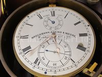 Lot 177 - A TWO DAY MARINE CHRONOMETER BY BROCKBANK, ATKINS & MOORE, LONDON, CIRCA 1880