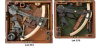 Lot 215 - Ø A 7½IN. RADIUS VERNIER SEXTANT BY BOTTOMLEY, LONDON, CIRCA 1890