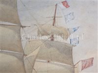 Lot 22 - THOMAS GOLDSWORTHY DUTTON (BRITISH, 1819-1891): The clipper 'Forfarshire'