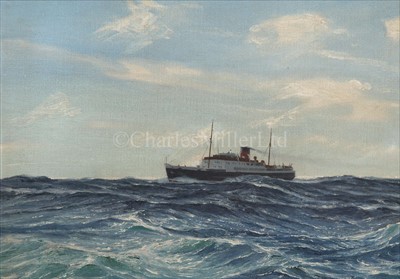 Lot 12 - NORMAN WILKINSON (BRITISH, 1878-1971)<br/>An Isle...