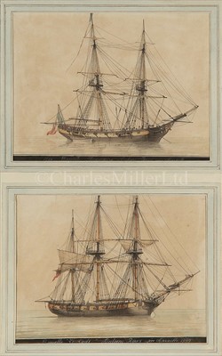Lot 26 - ANGE JOSEPH ANTOINE ROUX (1765-1835)<br/>Study of...