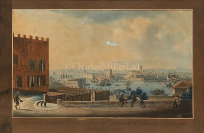 Lot 41 - ANGE JOSEPH ANTOINE ROUX (1765-1835)<br/>Vue de...