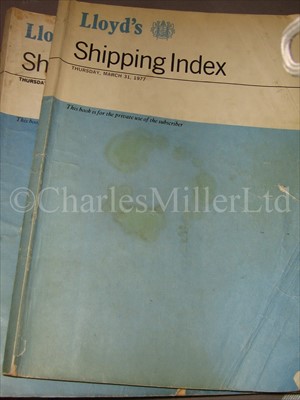 Lot 69 - Lloyd's Registers of Shipping<br/>various,...