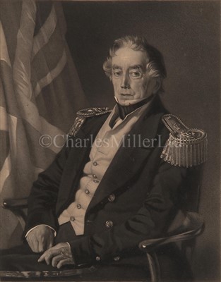 Lot 80 - AN EARLY 19TH-CENTURY NAVAL UNION FLAG,...