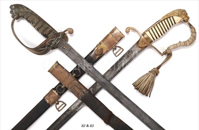 Lot 83 - AN 1805 PATTERN ROYAL NAVY OFFICER'S...