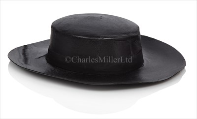 Lot 150 - A RARE 19TH-CENTURY SAILOR'S TARRED FELT...