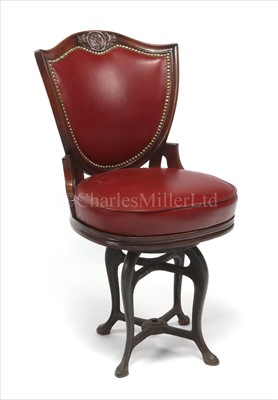 Lot 160 - A CAST IRON AND WOOD FIRST/SECOND CLASS SALOON...