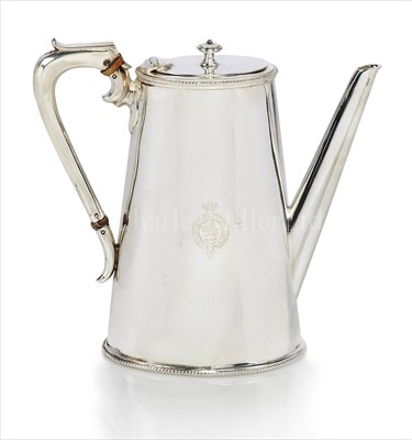 Lot 170 - A RARE CUNARD LINE FIRST CLASS COFFEE POT BY...