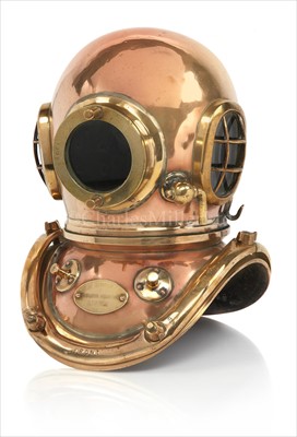 Lot 205 - A SIX-BOLT ADMIRALTY-PATTERN COPPER AND BRASS...