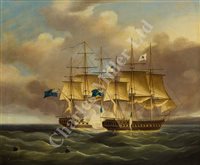 Lot 51 - ATTRIBUTED TO THOMAS BUTTERSWORTH (BRITISH, C.1768-1842)