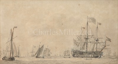 Lot 1 - CIRCLE OF WILLIAM VAN DE VELDE THE YOUNGER...