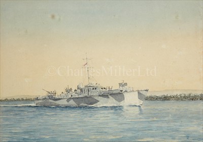 Lot 10 - ERIC TUFNELL (1888-1978)<br/>H.M.I.M.L. 477, (Lt....
