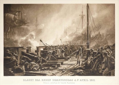 Lot 39 - [NELSON] THE BATTLE OF COPENHAGEN<br/>two...