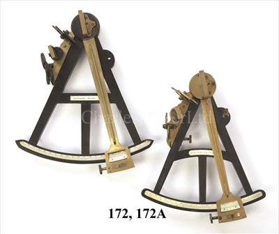 Lot 172A - AN EARLY 19TH-CENTURY 9½IN. RADIUS EBONY,...