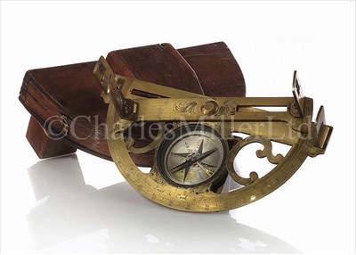 Lot 181 - AN 18TH-CENTURY GRAPHOMETER BY PIERRE...