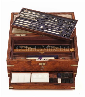 Lot 199 - A FINE MID 19TH-CENTURY DRAWING SET BY...