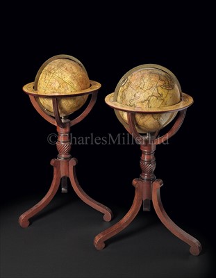 Lot 202 - A PAIR OF EARLY 19TH-CENTURY 12IN. LIBRARY...