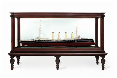 Lot 249 - A MONUMENTAL 1:48 SCALE DOCKYARD MODEL OF THE...