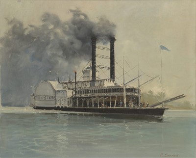 Lot 9 - R. SORMENI (AMERICAN, C.1965)<br/>The Mississippi...