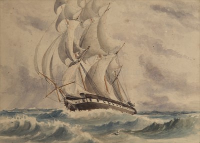 Lot 24 - EDWARD WILLIAM HEREFORD, R.N. (FL.1851-74)<br/>A...