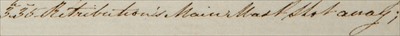 Lot 62 - H.M.S CYCLOPS: A CASED SPRIG FROM THE MOUNT OF...