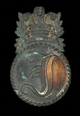 Lot 81 - AN UNOFFICIAL BADGE FROM THE BATTLECRUISER...