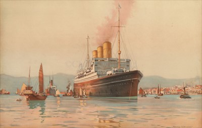 Lot 109 - NORMAN WILKINSON: A CANADIAN PACIFIC LINE...