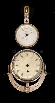Lot 166 - AN HISTORICALLY INTERESTING CLOCK HOUSING AND...