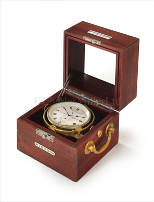 Lot 206 - A TWO-DAY DECK WATCH BY ULYSSE NARDIN<br/>the...
