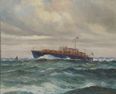 Lot 222 - TOM LEWSEY (1900 - )<br/><br/>A Royal Navy Reserve...